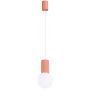 Lampa wisząca 1x8 W biała SL1754 Sollux Lighting Halo zdj.1