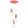 Lampa wisząca 3x8 W biała SL1755 Sollux Lighting Halo zdj.1