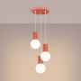 Lampa wisząca 3x8 W biała SL1755 Sollux Lighting Halo zdj.4