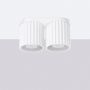Lampa podsufitowa 2x10 W biała SL1780 Sollux Lighting Aura zdj.5