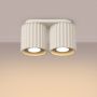 Lampa podsufitowa 2x10 W beżowa SL1790 Sollux Lighting Aura zdj.7