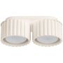 Lampa podsufitowa 2x10 W beżowa SL1793 Sollux Lighting Aura zdj.1