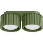 Lampa podsufitowa 2x10 W zielona SL1798 Sollux Lighting Aura zdj.1
