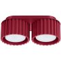 Lampa podsufitowa 2x10 W burgund SL1823 Sollux Lighting Aura zdj.1