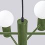 Lampa wisząca 6x8 W zielona SL1832 Sollux Lighting Halo zdj.10