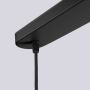Lampa wisząca 2x8 W czarna SL1982 Sollux Lighting Halo zdj.6