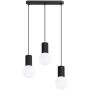 Lampa wisząca 3x8 W czarna SL1992 Sollux Lighting Halo zdj.1