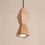 Lampa wisząca 1x10 W drewno SL2030 Sollux Lighting Kubbe zdj.5