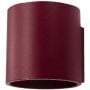 Kinkiet 1x8 W burgund SL2098 Sollux Lighting Orbis zdj.1