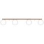 Lampa podsufitowa 4x8 W brązowa SL2241 Sollux Lighting Yoli zdj.1