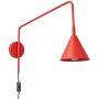 Kinkiet 1x10 W czerwony SL2294 Sollux Lighting Nox zdj.1