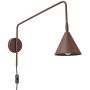 Kinkiet 1x10 W brązowy SL2295 Sollux Lighting Nox zdj.1