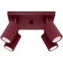Lampa podsufitowa 4x10 W burgund SL2304 Sollux Lighting Karbon zdj.1