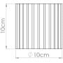 Lampa podsufitowa 1x10 W różowa SL2403 Sollux Lighting Aura zdj.2