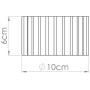 Lampa podsufitowa 1x10 W różowa SL2406 Sollux Lighting Aura zdj.2