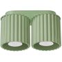 Lampa podsufitowa 2x10 W zielona SL2409 Sollux Lighting Aura zdj.1