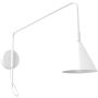 Kinkiet 1x10 W biały SL2491 Sollux Lighting Nox zdj.1