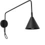 Kinkiet 1x10 W czarny SL2492 Sollux Lighting Nox zdj.1