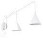 Kinkiet 2x10 W biały SL2506 Sollux Lighting Nox zdj.1