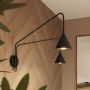 Kinkiet 2x10 W czarny SL2507 Sollux Lighting Nox zdj.3