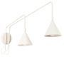 Kinkiet 2x10 W beżowy SL2509 Sollux Lighting Nox zdj.1
