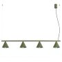 Lampa wisząca 4x10 W zielona SL2555 Sollux Lighting Nox zdj.1