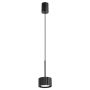 Lampa wisząca 1x10 W czarna SL2677 Sollux Lighting Aura zdj.1
