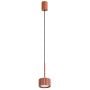 Lampa wisząca 1x10 W czerwona SL2680 Sollux Lighting Aura zdj.1