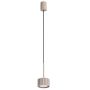 Lampa wisząca 1x10 W szary/popielaty SL2683 Sollux Lighting Aura zdj.1