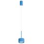 Lampa wisząca 1x10 W niebieska SL2691 Sollux Lighting Aura zdj.1