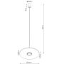 Lampa wisząca 1x10 W brązowa-beżowa SL2694 Sollux Lighting Ovo zdj.2