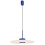 Lampa wisząca 1x10 W niebieska-beżowa SL2693 Sollux Lighting Ovo zdj.1