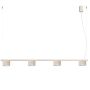 Lampa wisząca 4x10 W beżowa SL2697 Sollux Lighting Aura zdj.1