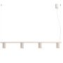 Lampa wisząca 4x10 W beżowa SL2713 Sollux Lighting Karbon zdj.1