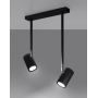 Lampa podsufitowa 2x12 W czarna SL1075 Sollux Lighting Norano zdj.4