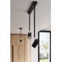 Lampa podsufitowa 2x12 W czarna SL1075 Sollux Lighting Norano zdj.6