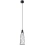 Lampa wisząca 1x15 W czarna SL1165 Sollux Lighting Suba zdj.1