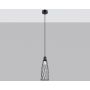 Lampa wisząca 1x15 W czarna SL1165 Sollux Lighting Suba zdj.3