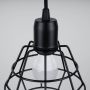 Lampa wisząca 3x15 W czarna SL1166 Sollux Lighting Suba zdj.5