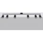 Lampa podsufitowa 6x10 W czarna SL1169 Sollux Lighting Lemmi zdj.3