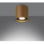 Lampa podsufitowa 1x10 W złota SL1180 Sollux Lighting Orbis zdj.4