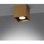 Lampa podsufitowa 1x10 W złota SL1182 Sollux Lighting Quad zdj.4