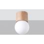 Lampa podsufitowa 1x8 W drewno SL1190 Sollux Lighting Boomo zdj.3