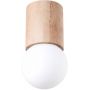 Lampa podsufitowa 1x8 W drewno SL1191 Sollux Lighting Boomo zdj.1