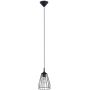 Lampa wisząca 1x15 W czarna SL1205 Sollux Lighting Leyo zdj.1