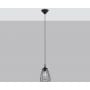 Lampa wisząca 1x15 W czarna SL1205 Sollux Lighting Leyo zdj.3