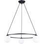 Lampa wisząca 3x8 W czarna SL1213 Sollux Lighting Yoli zdj.1