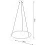 Lampa wisząca 3x8 W czarna SL1213 Sollux Lighting Yoli zdj.2