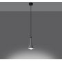 Lampa wisząca 1x12 W czarna SL1223 Sollux Lighting Rea zdj.4