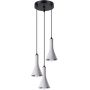 Lampa wisząca 3x15 W czarna SL1226 Sollux Lighting Rea zdj.1